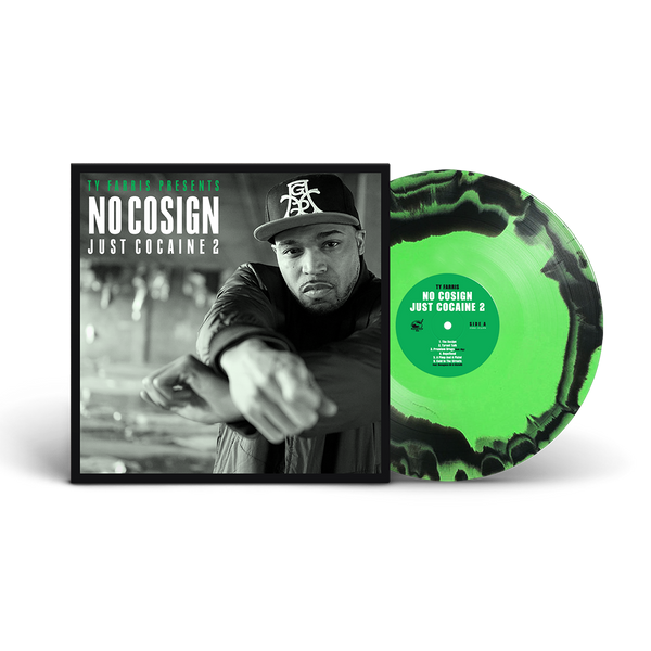 Ty Farris - No Cosign Just Cocaine 2 Repress OG COVER (Green Lantern Edition)